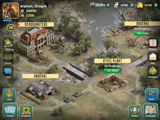 Изображение игры: Heroes of War: Idle army game