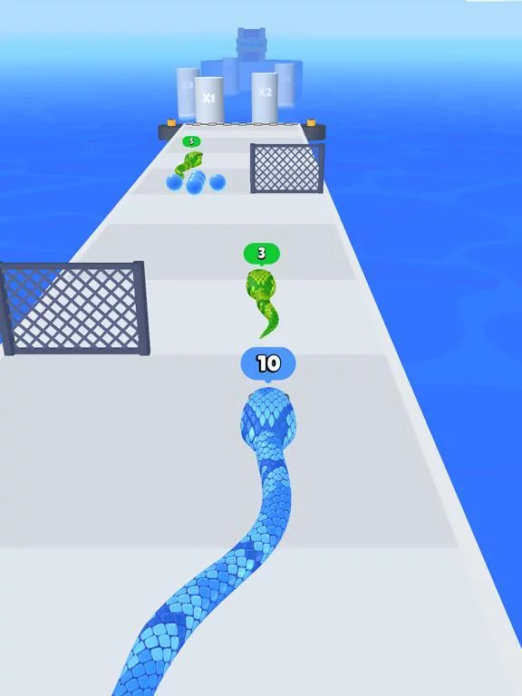 Изображение игры: Snake Run Race・3D Running Game