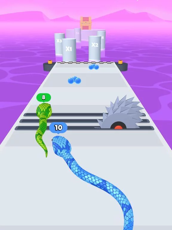 Изображение игры: Snake Run Race・3D Running Game