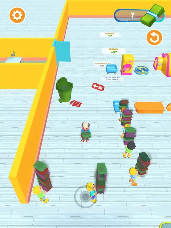 Изображение игры: Laundry Rush