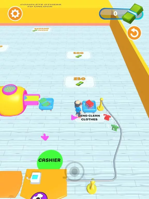 Изображение игры: Laundry Rush