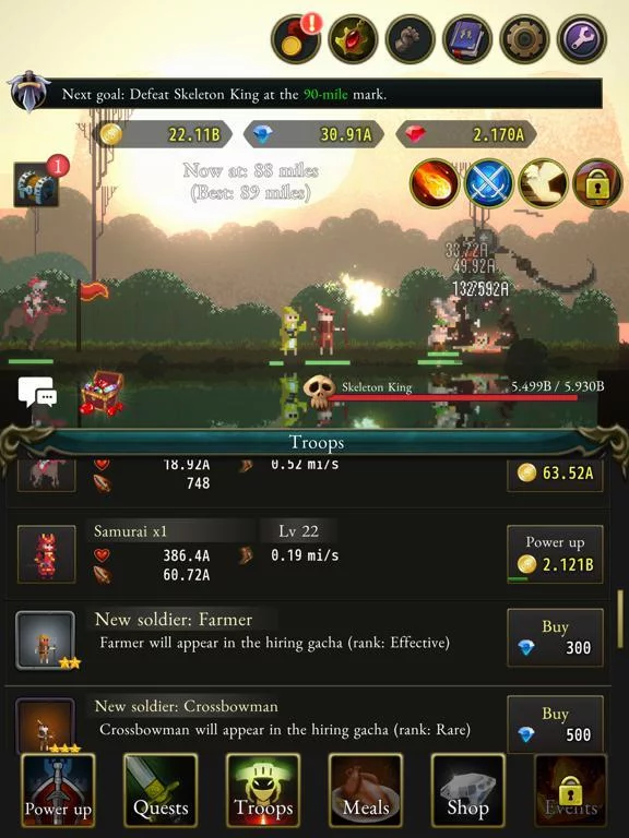 Изображение игры: Rogue with the Dead: Idle RPG