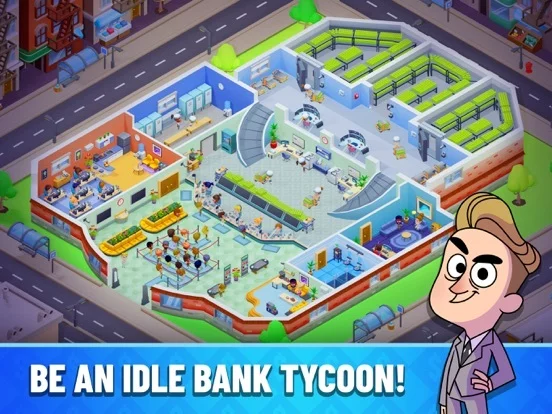 Изображение игры: Idle Bank Tycoon: Money Empire