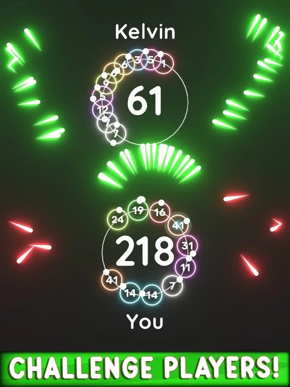 Изображение игры: Lissajous Clicker