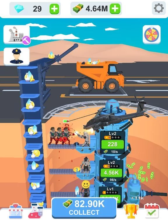 Изображение игры: Idle Dig Factory