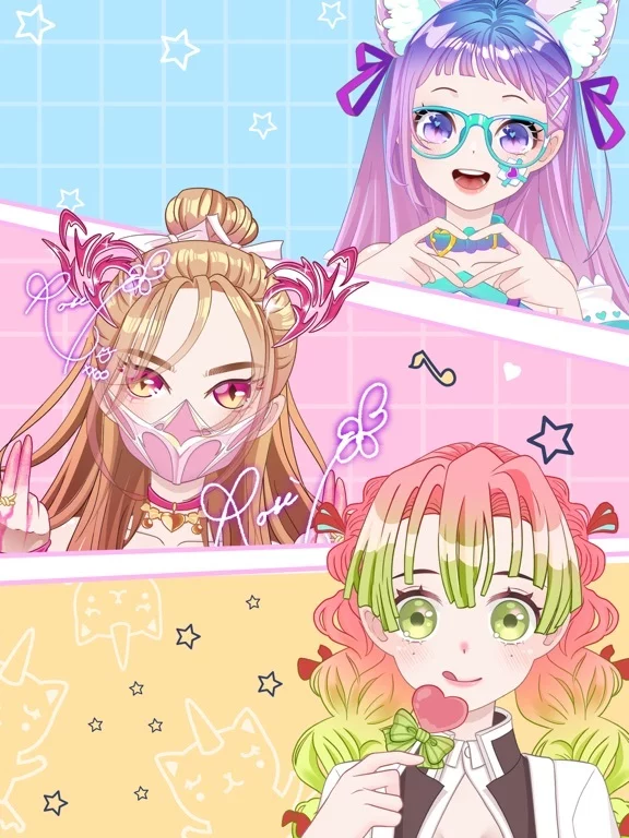 Изображение игры: Anime Doll Avatar Maker Game
