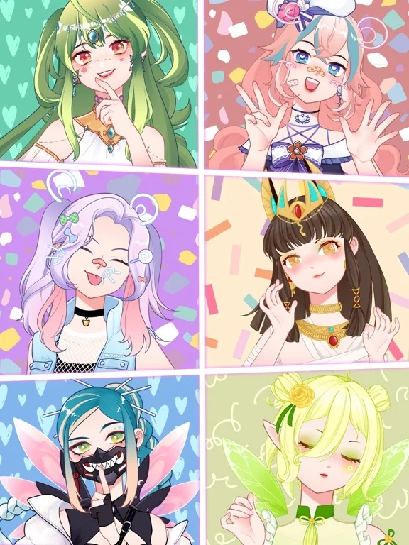Изображение игры: Anime Doll Avatar Maker Game