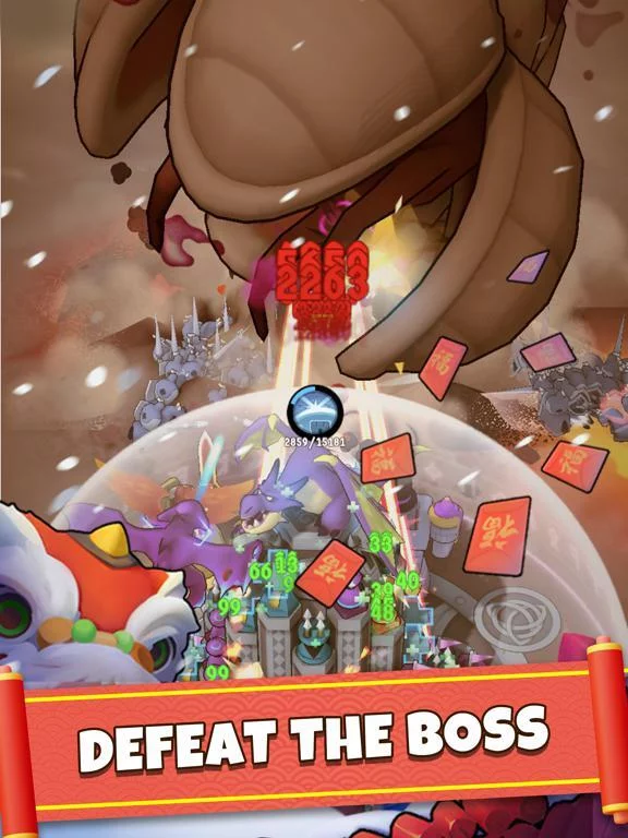 Изображение игры: North Tower! Merge TD Defense