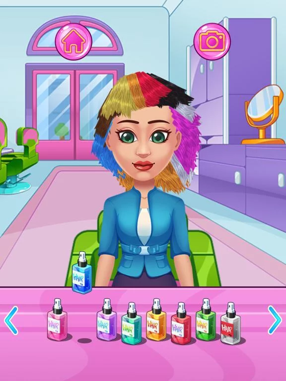 Изображение игры: Girl Hair Salon Fashion