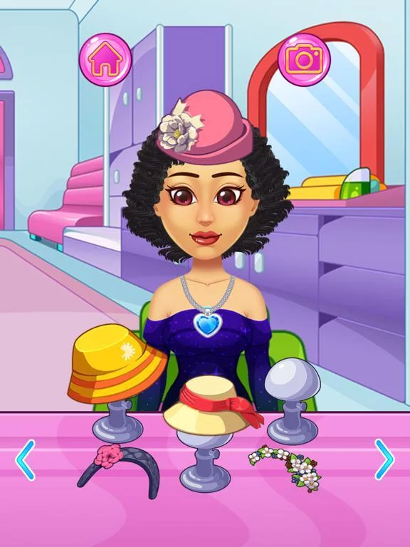 Изображение игры: Girl Hair Salon Fashion