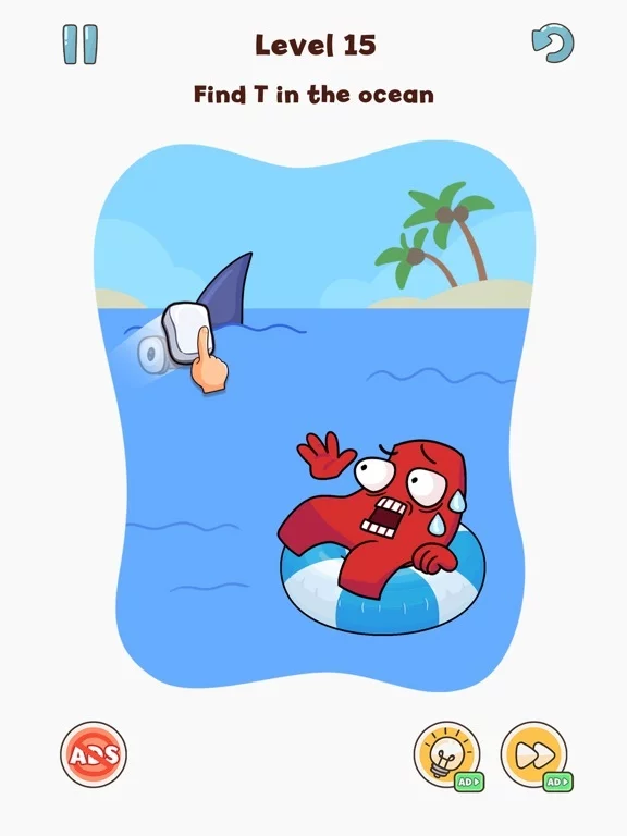 Изображение игры: Alphabet DOP: Delete Puzzle