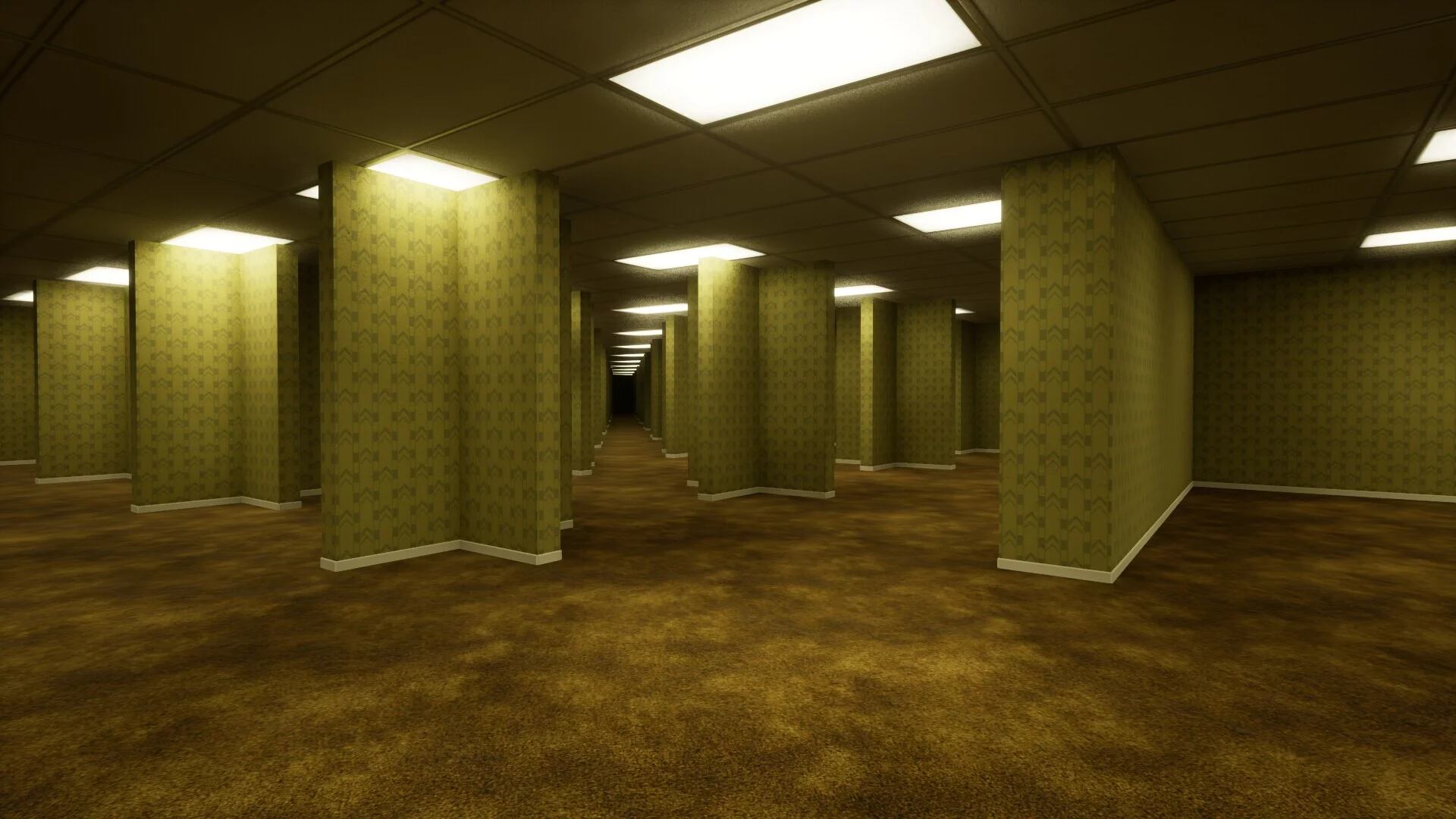 Изображение игры: Backrooms: The Game