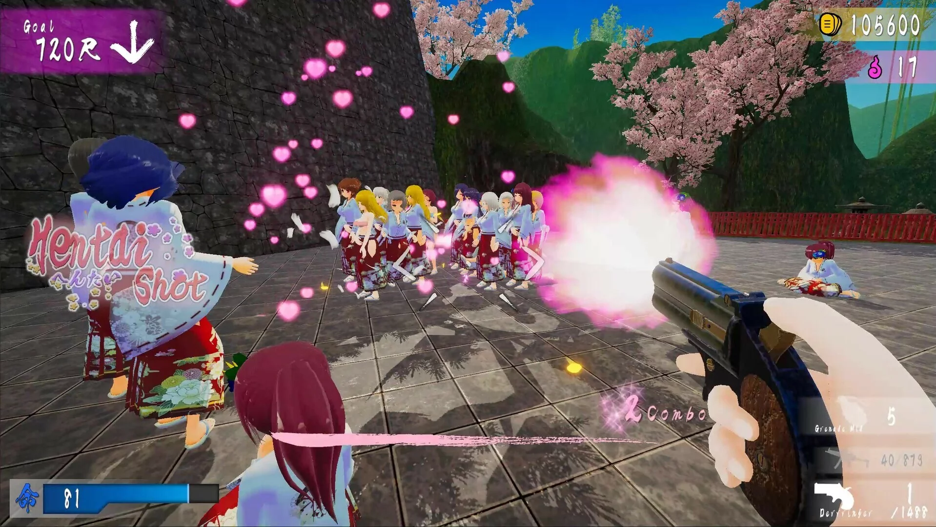 Изображение игры: Oedo Trigger!!