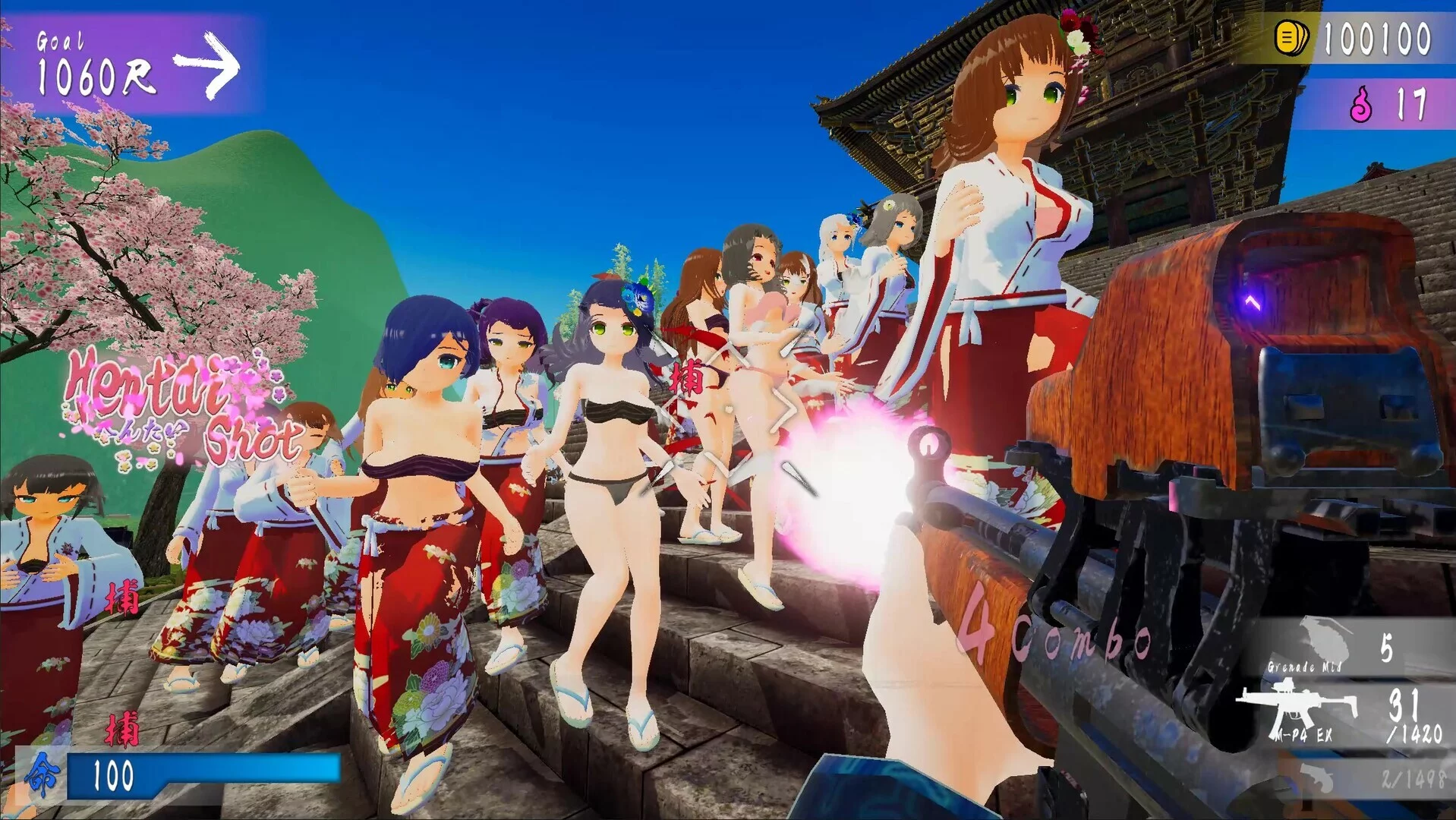 Изображение игры: Oedo Trigger!!