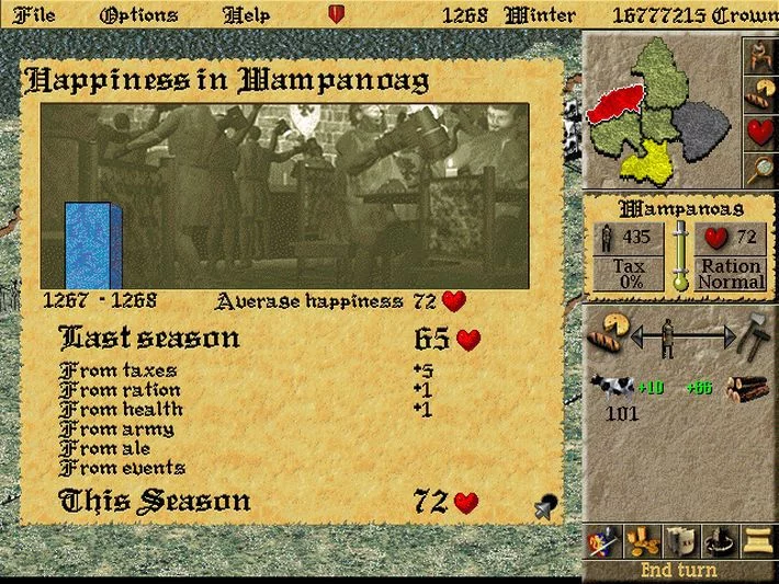 Изображение игры: Lords of the Realm II