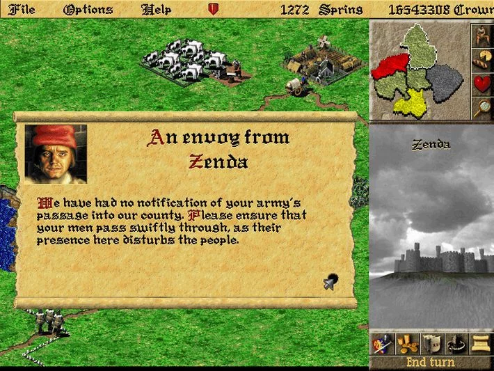 Изображение игры: Lords of the Realm II