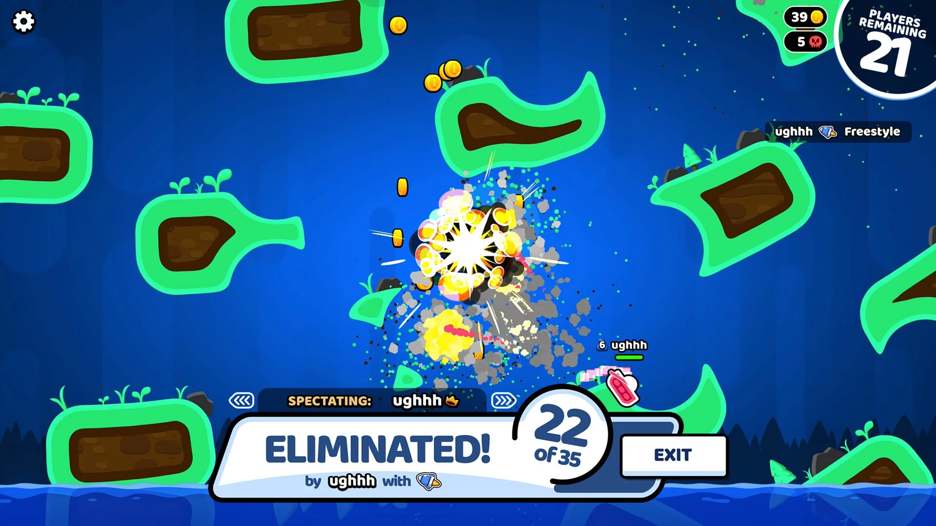 Изображение игры: Rocket Bot Royale