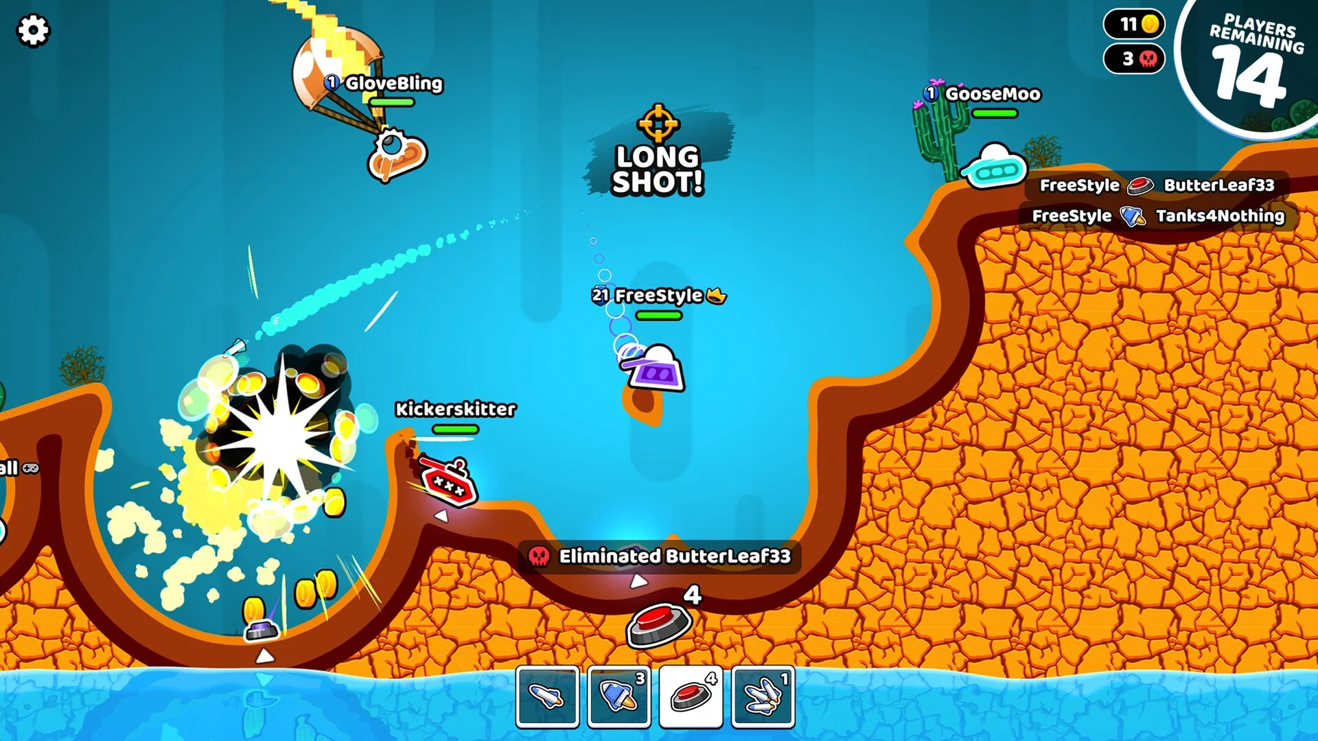 Изображение игры: Rocket Bot Royale