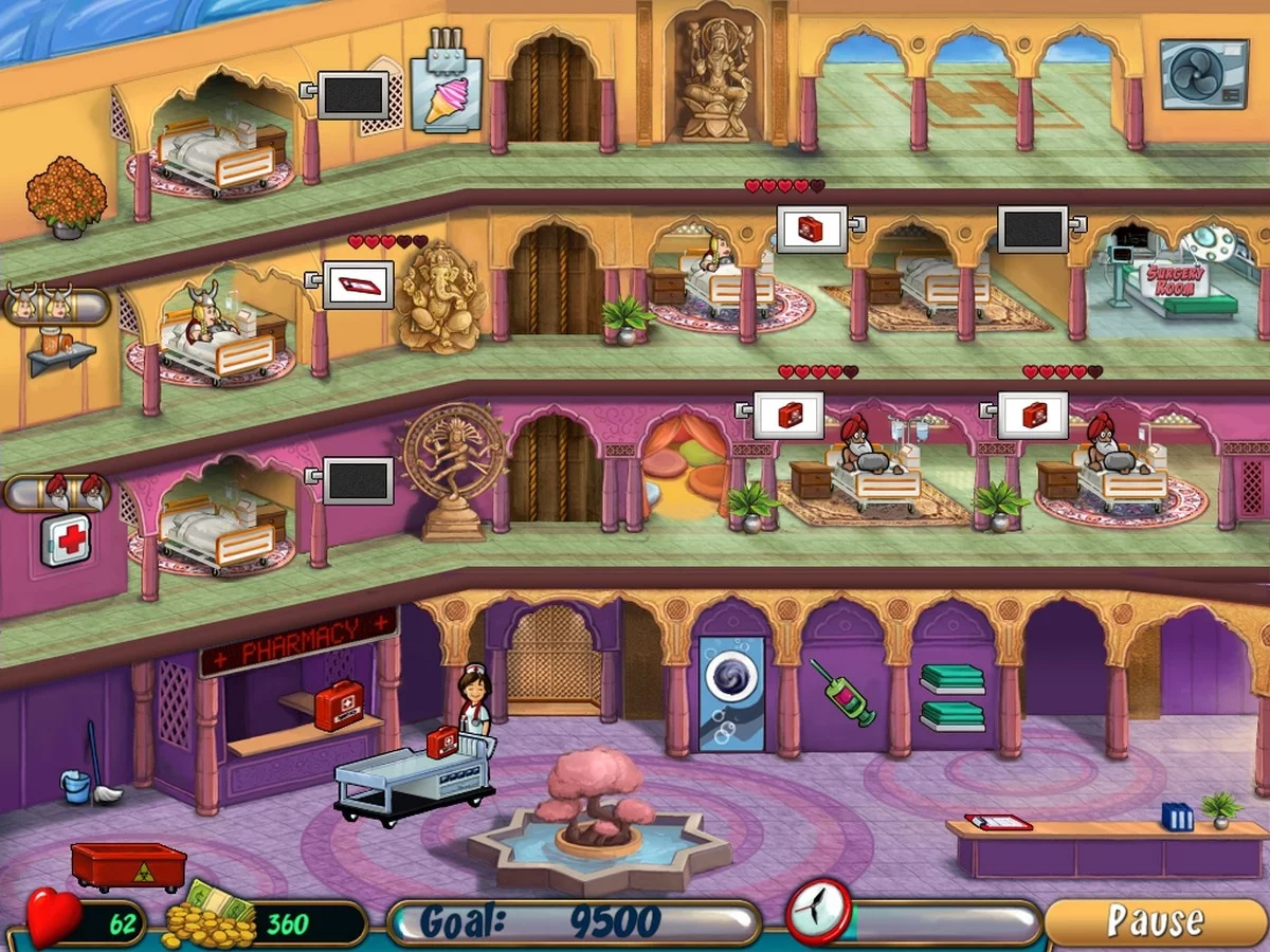 Изображение игры: Hospital Haste