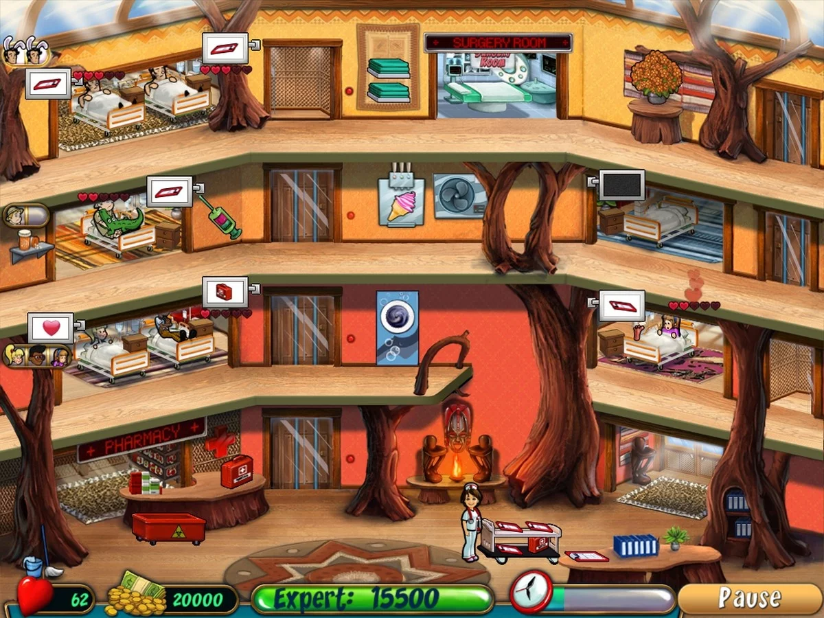 Изображение игры: Hospital Haste