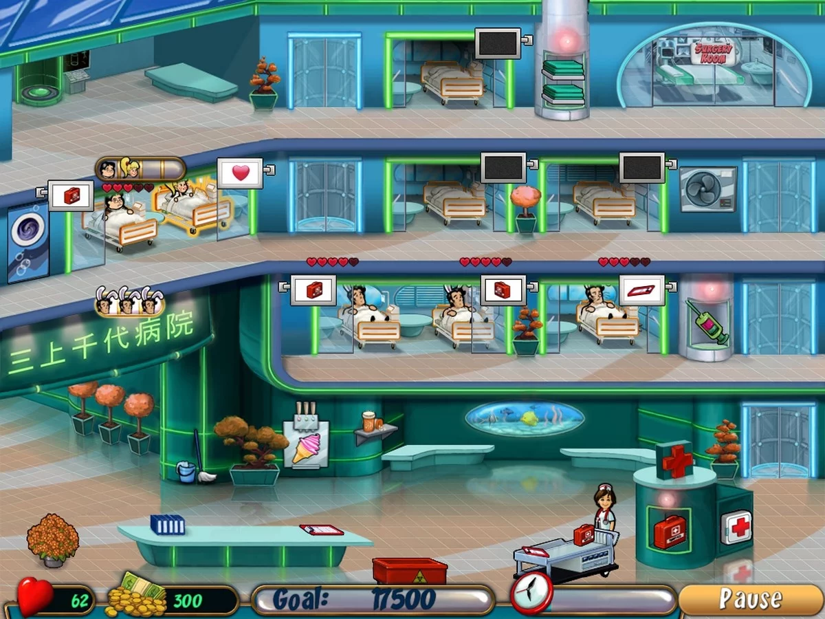Изображение игры: Hospital Haste