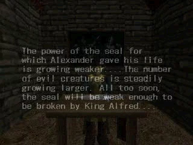 Изображение игры: King's Field II