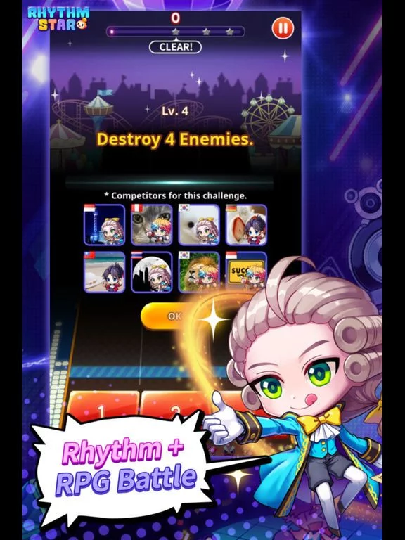 Изображение игры: RhythmStar: Music Adventure