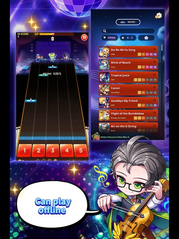 Изображение игры: RhythmStar: Music Adventure