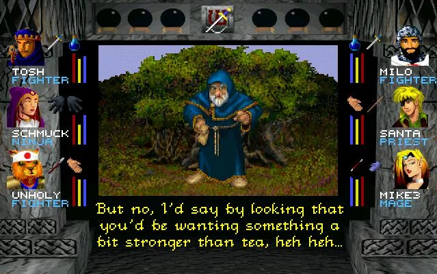 Изображение игры: Wizardry Gold