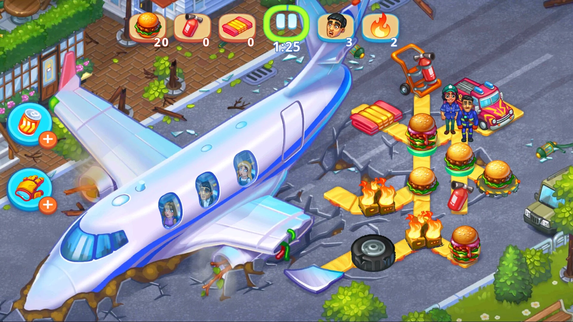 Изображение игры: Rescue Dash - Time Management Simulator