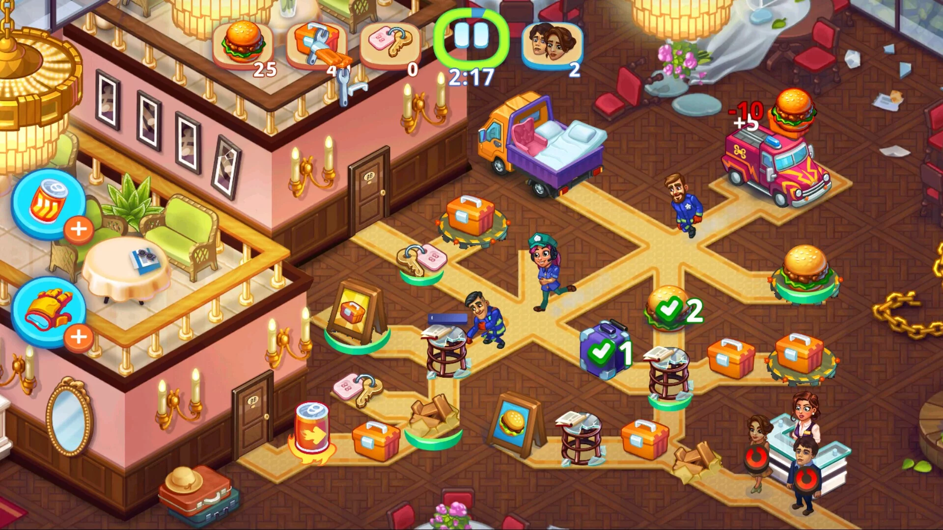 Изображение игры: Rescue Dash - Time Management Simulator