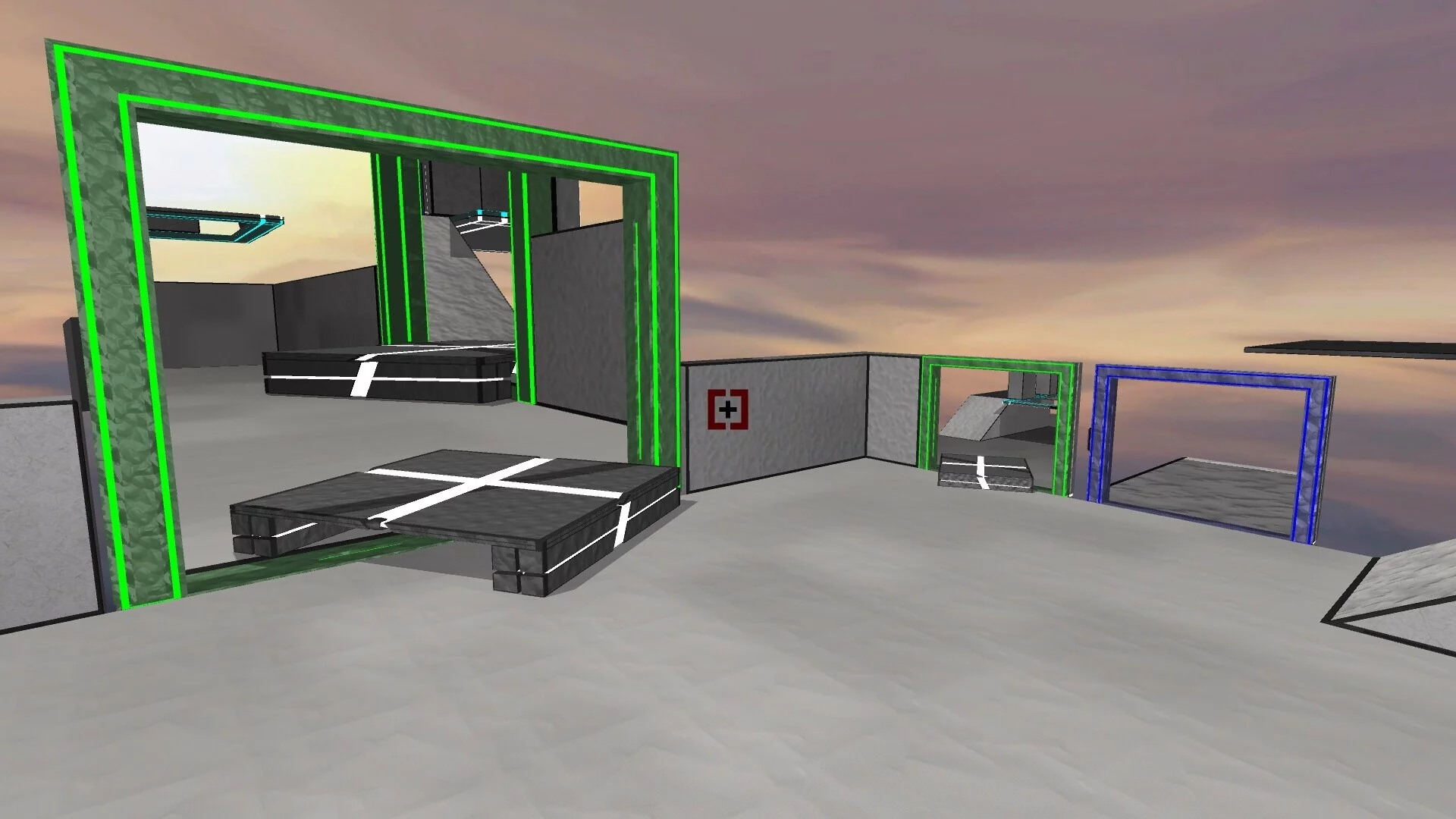 Изображение игры: Frame - Portals on Steroids