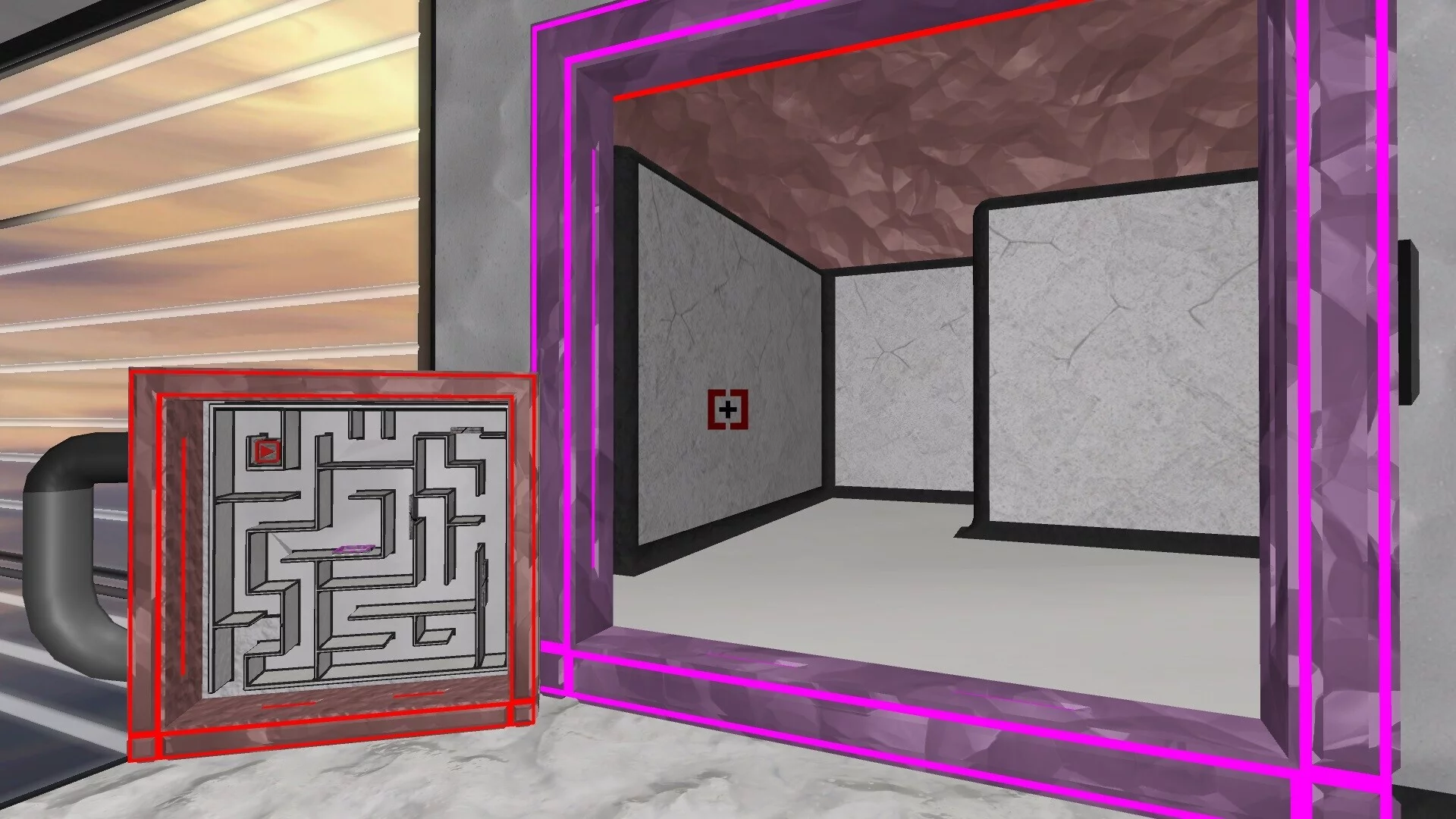 Изображение игры: Frame - Portals on Steroids