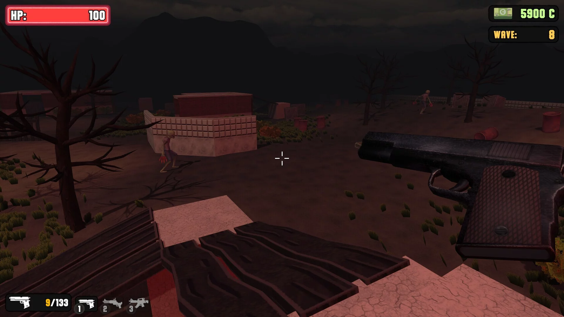 Изображение игры: Last Night in Zombie Village