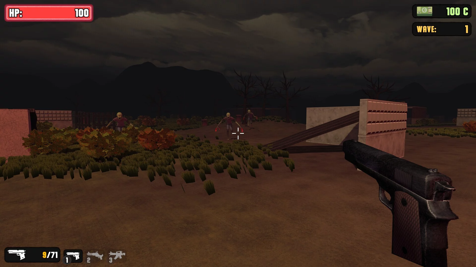 Изображение игры: Last Night in Zombie Village