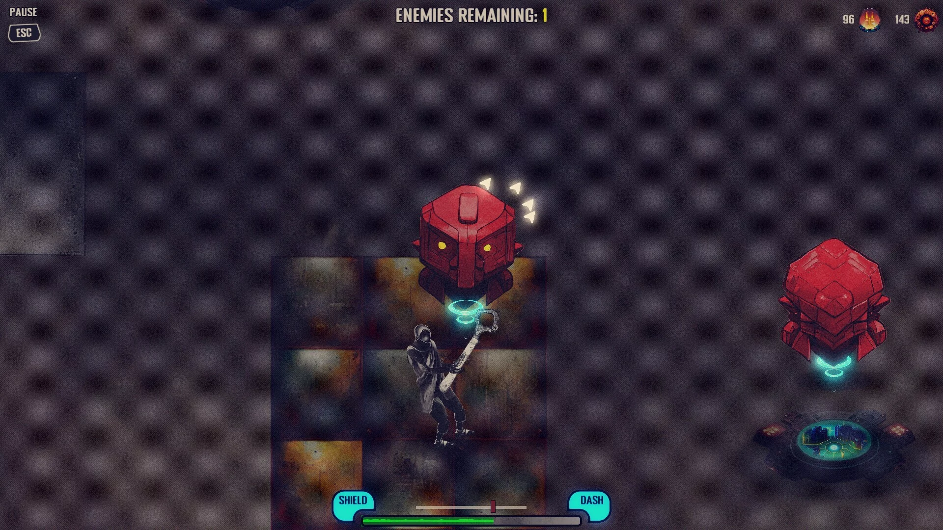 Изображение игры: Scrapyard Arena