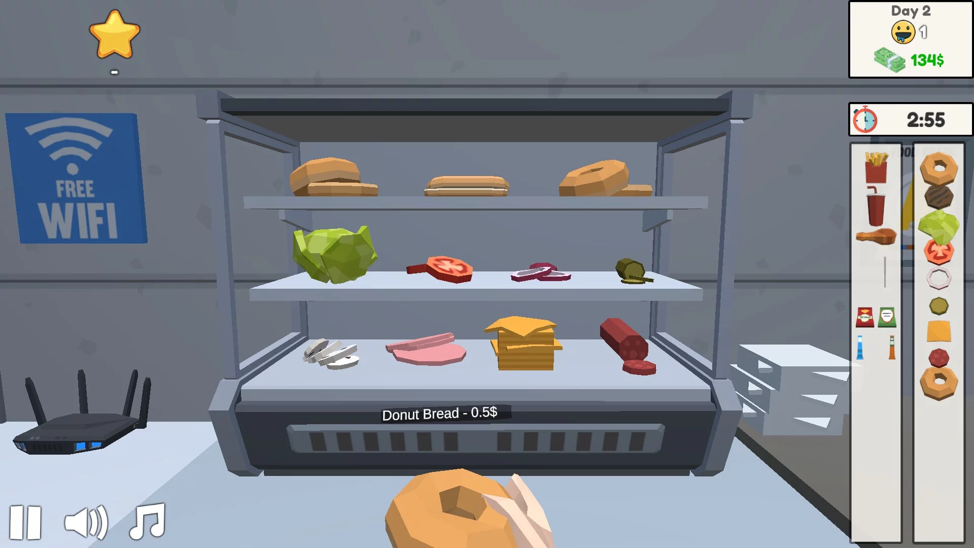 Изображение игры: Fast Burger Simulator