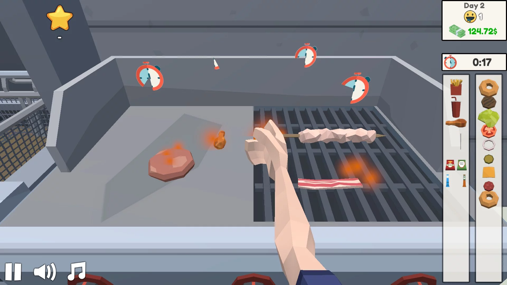 Изображение игры: Fast Burger Simulator