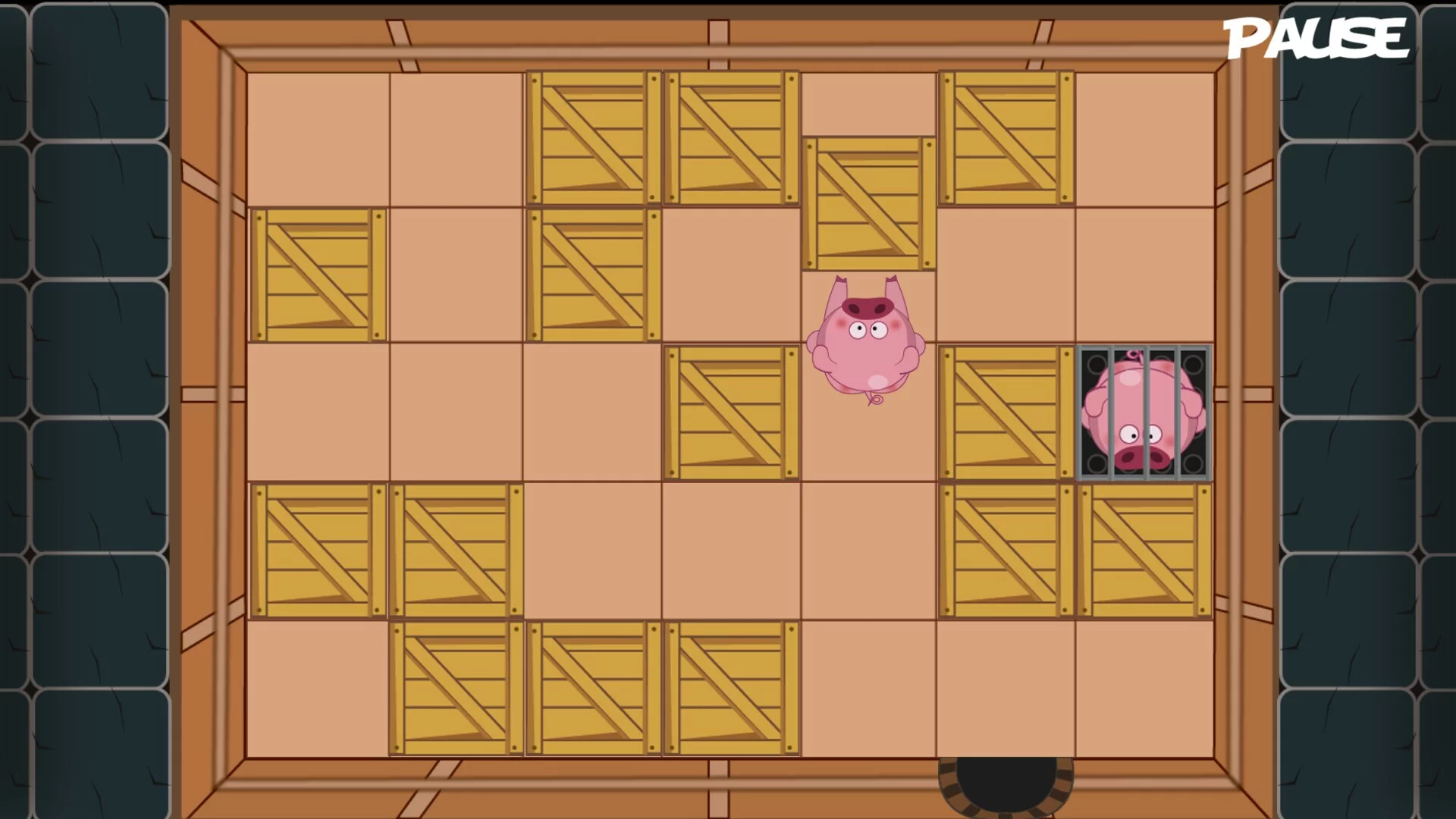 Изображение игры: Escape of Pig