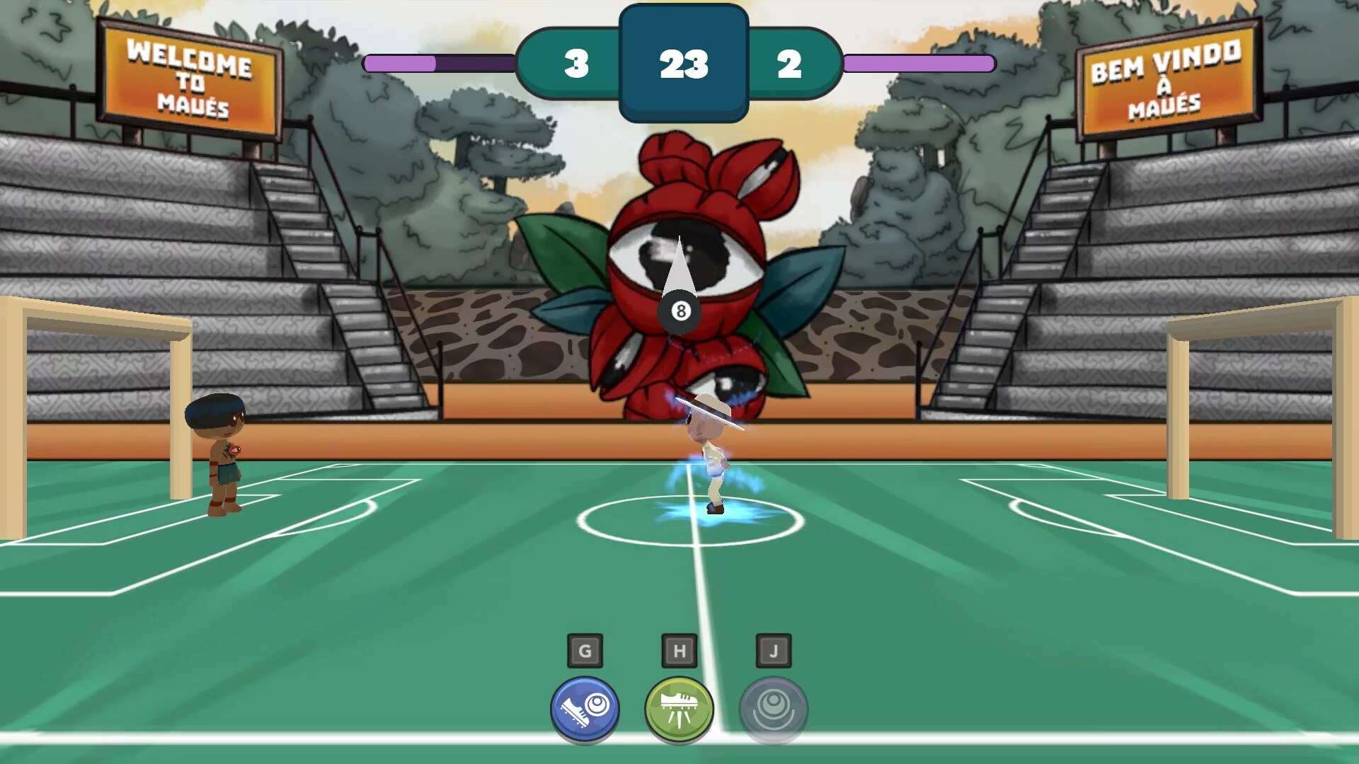 Изображение игры: Lendas do Pebol: Mythic Football