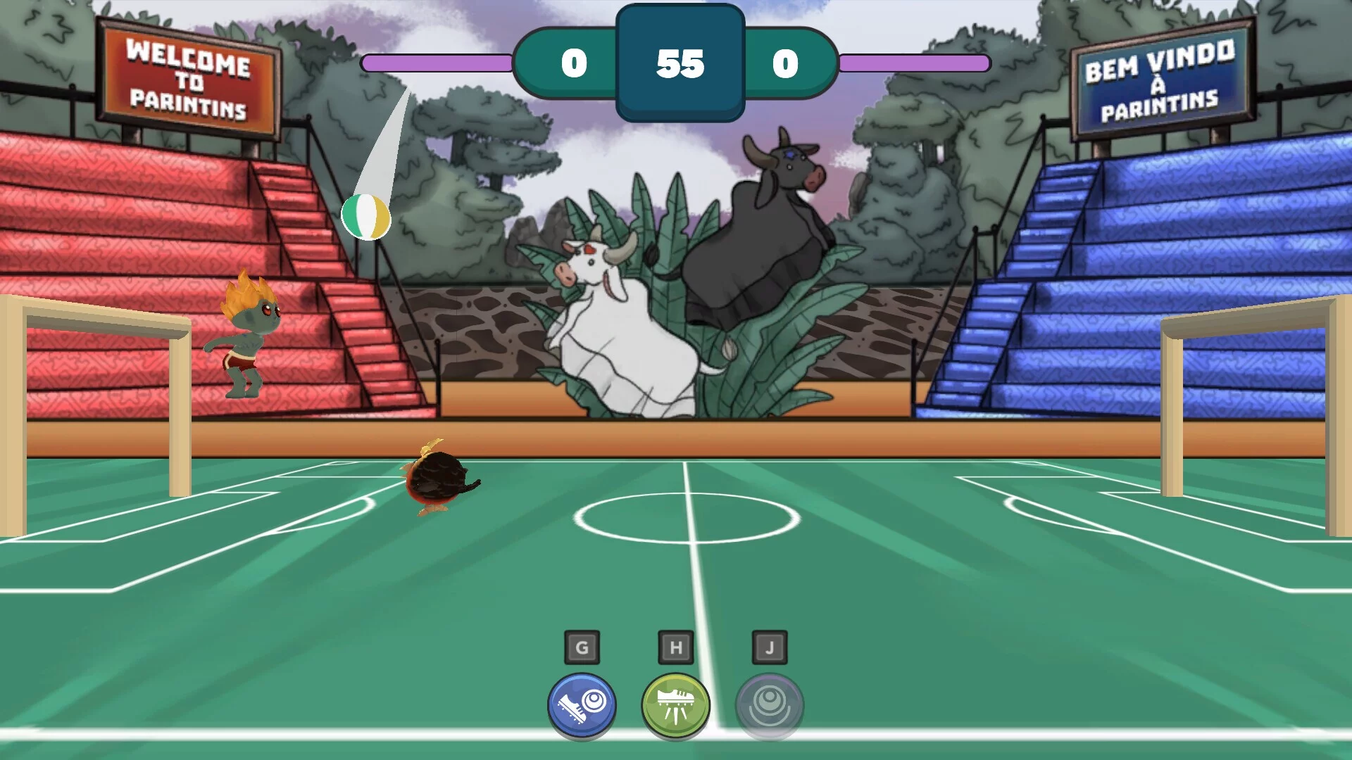 Изображение игры: Lendas do Pebol: Mythic Football