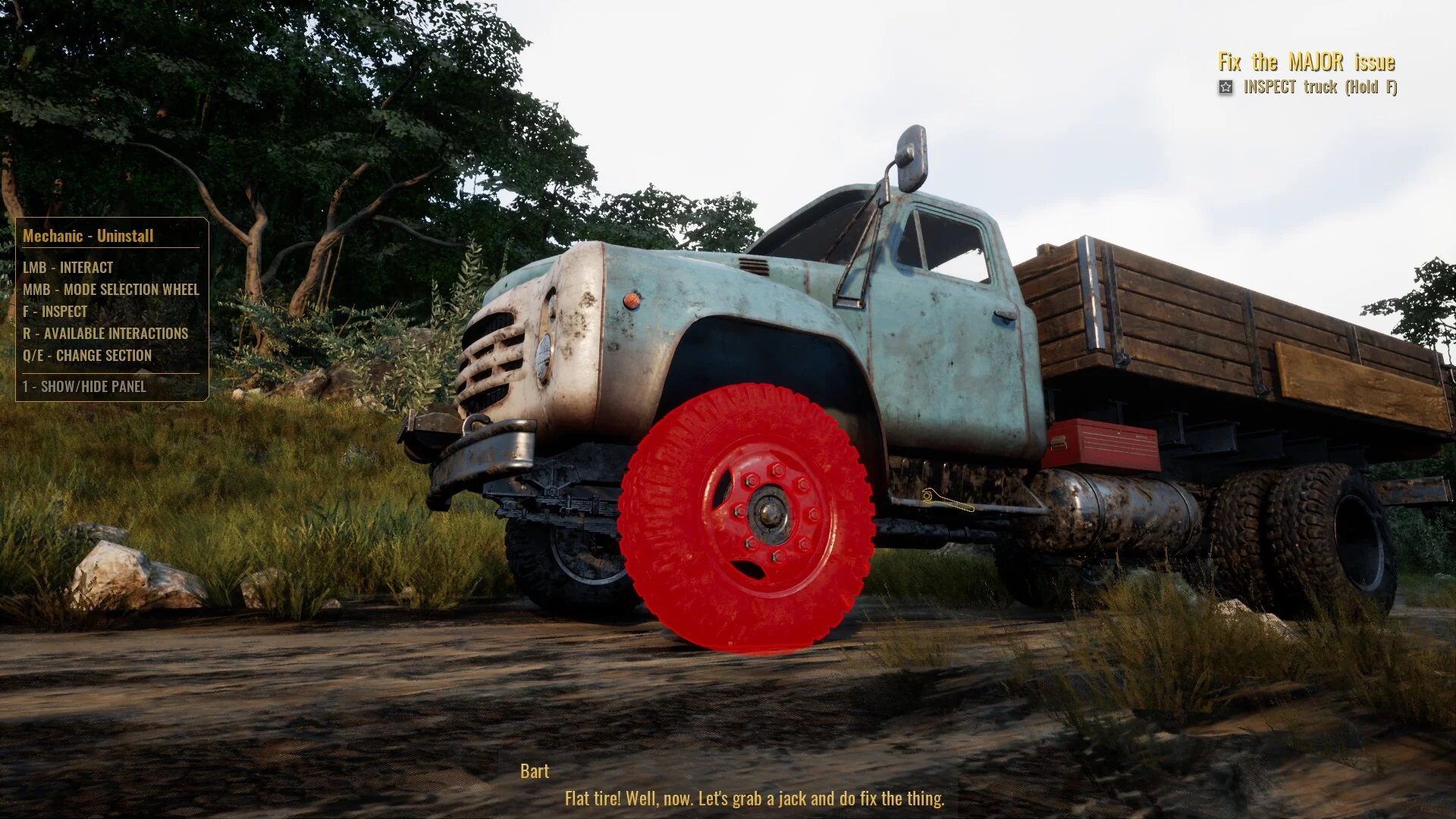 Изображение игры: Truck Mechanic: Dangerous Paths - Prologue