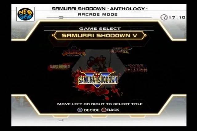 Изображение игры: Samurai Shodown Anthology
