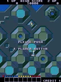 Изображение игры: Alpha Mission (1986)