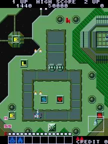 Изображение игры: Alpha Mission (1986)