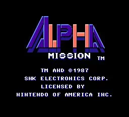 Изображение игры: Alpha Mission (1986)