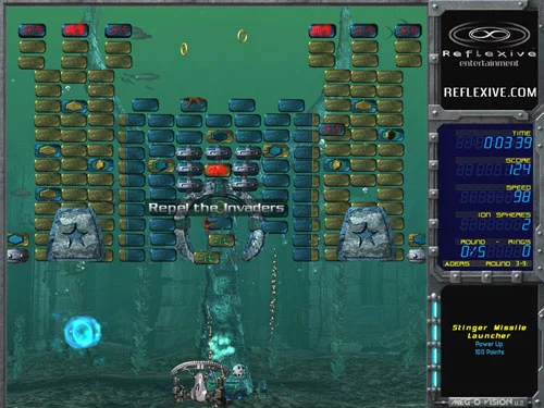 Изображение игры: Ricochet: Lost Worlds