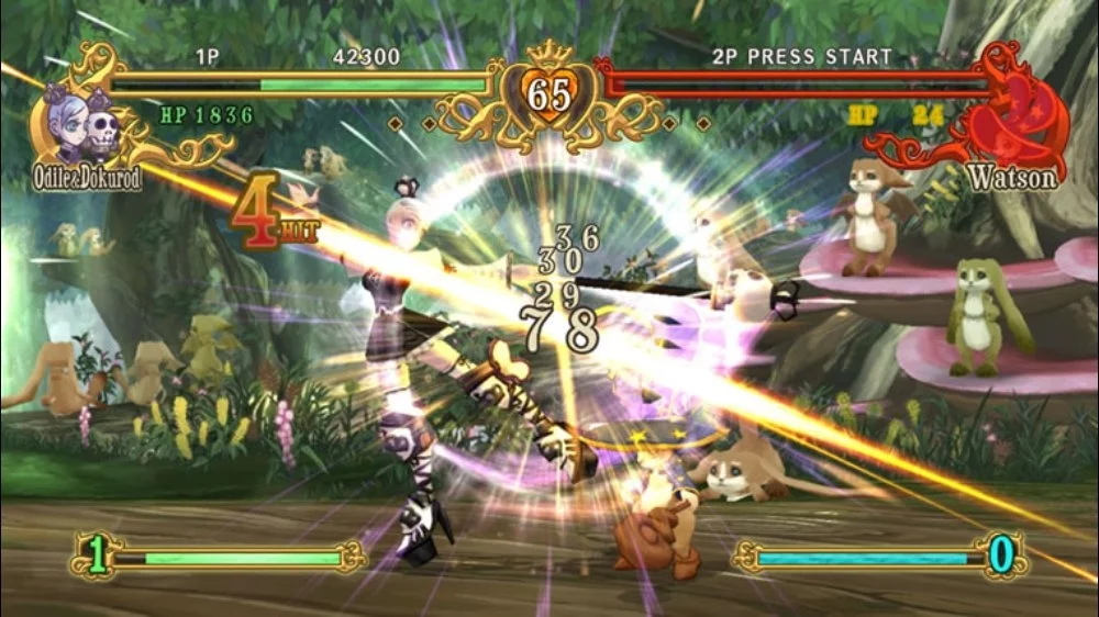 Изображение игры: Battle Fantasia
