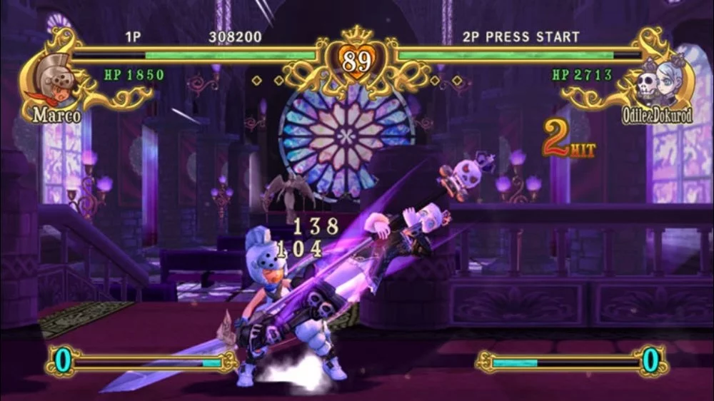 Изображение игры: Battle Fantasia