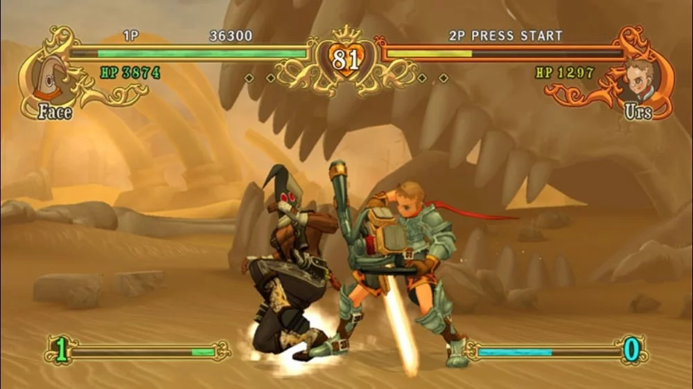 Изображение игры: Battle Fantasia